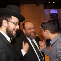 nachshoni בחתונה נצפו בין השאר: יצחק נחשוני, ישראל כהן ועקיבא נוביק